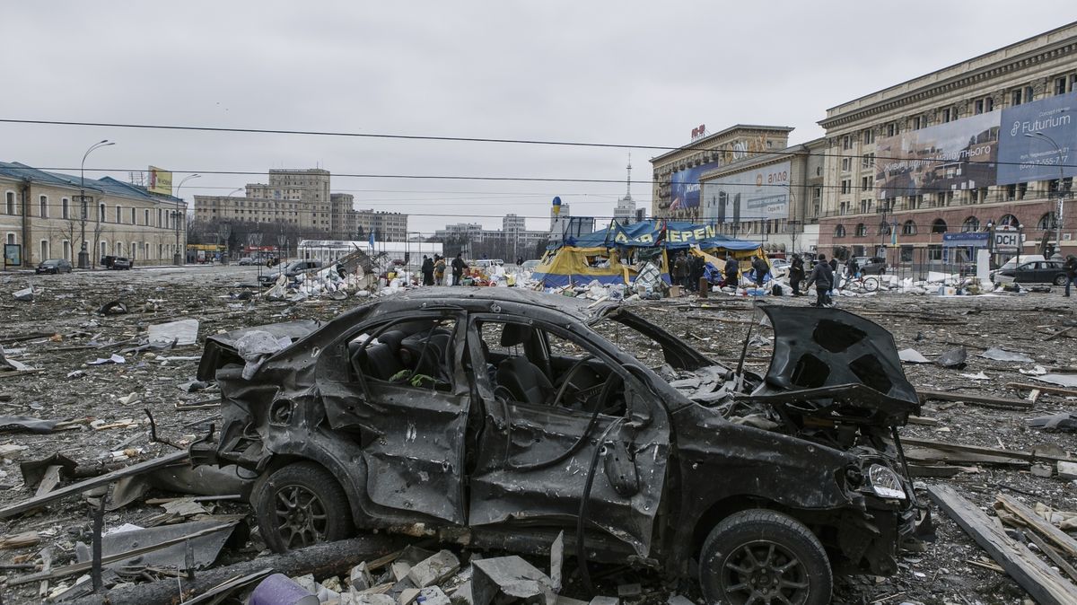 Kyjevem otřásly exploze, výbuchy jsou hlášeny i z Charkova